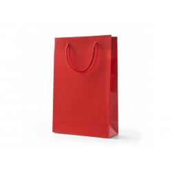 Papírová taška RAF červená lamino lesk