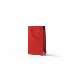 Papírová taška VZ červená lamino lesk